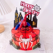 Spiderman cake